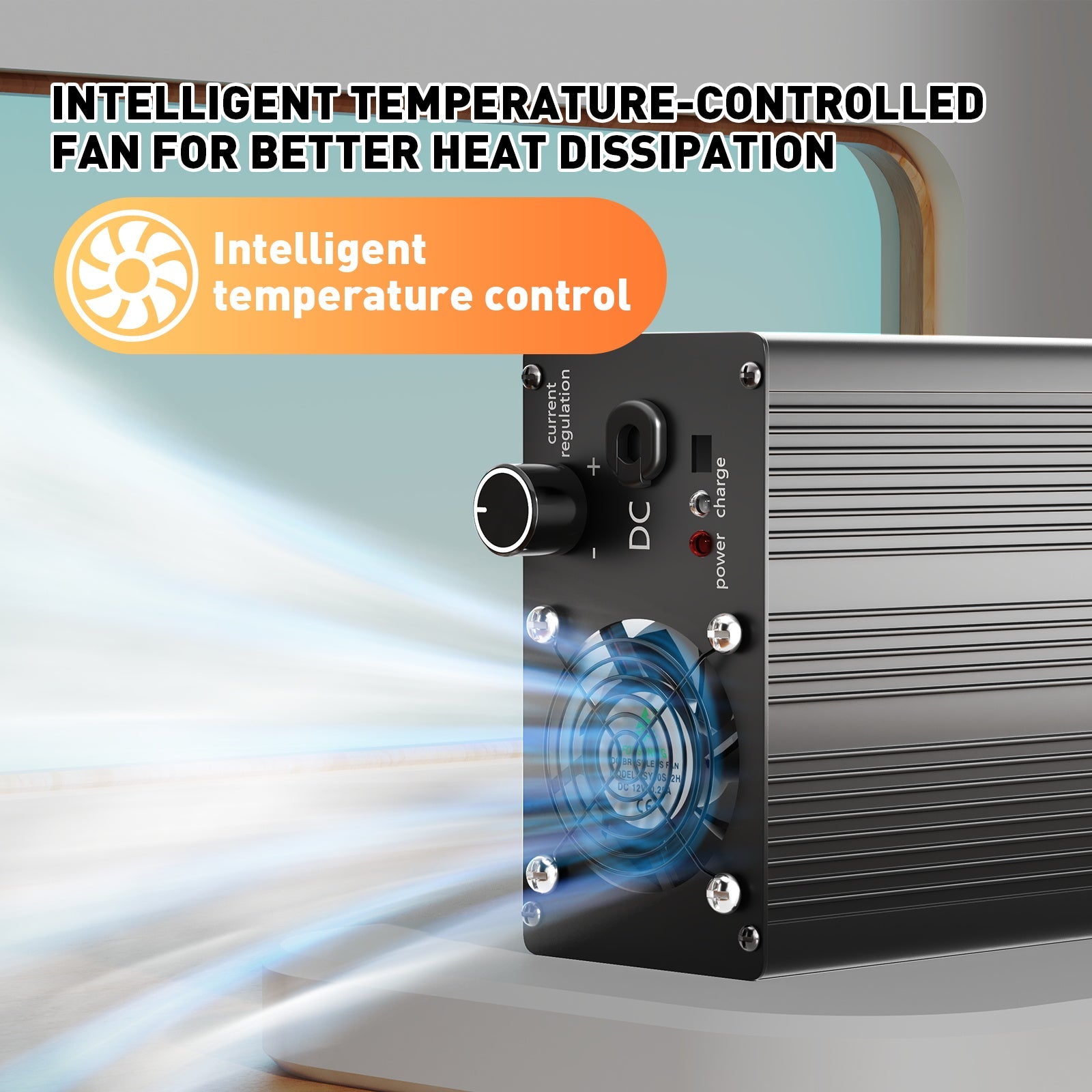 Suraziki 67,2 V 1-15 A Strom einstellbares Lithium-Batterieladegerät für 16S 59,2 V Li-Ionen-/ternäre Lithium-/Polymer-Batterien, E-Bike-Scooter-Batterieladegerät