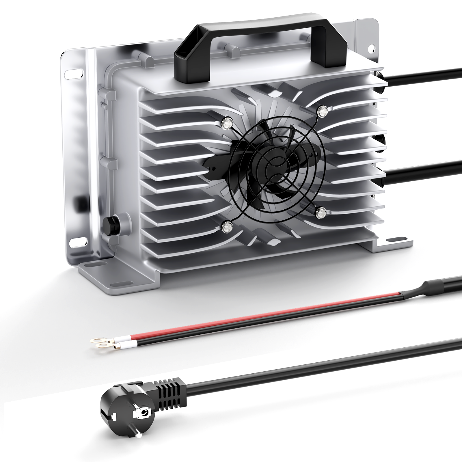 Suraziki 84V 25A Lithium-Batterie-Ladegerät für 74,0V 72V 20S Batterie, IP65 wasserdichtes Ladegerät für Elektrofahrzeuge, E-Bikes und Roller